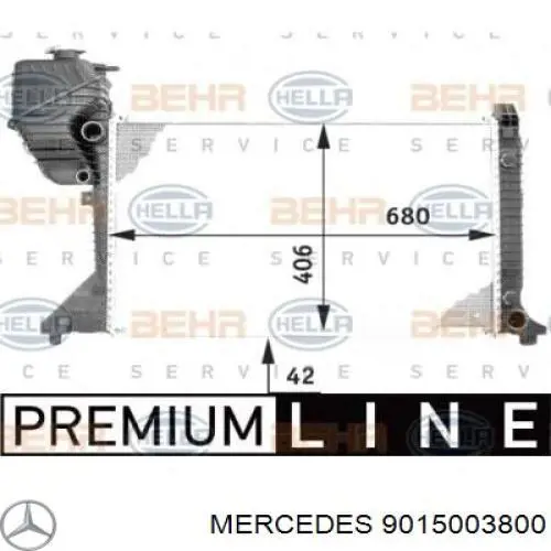 9015003800 Mercedes Refrigeración del motor