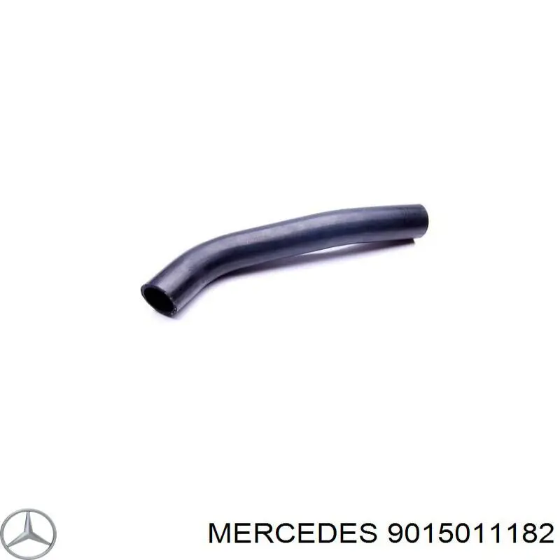 9015011182 Mercedes manguera refrigerante para radiador inferiora