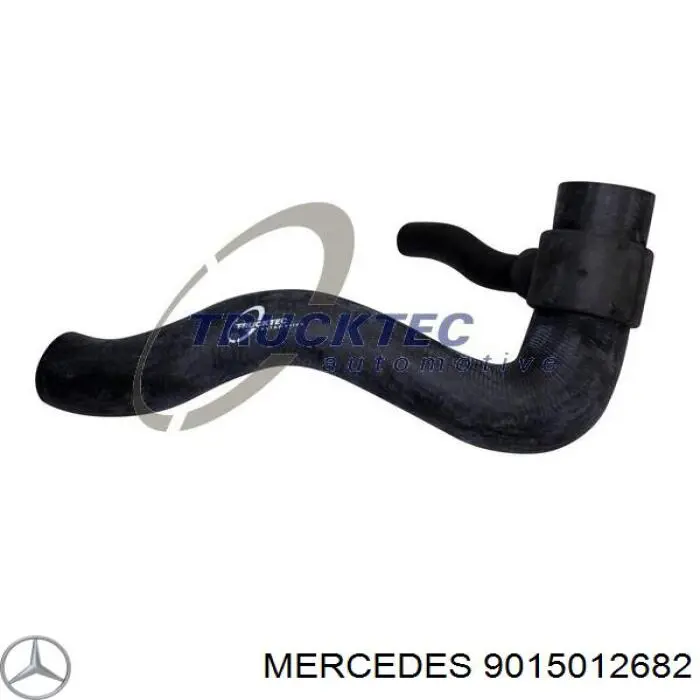 9015012682 Mercedes manguera refrigerante para radiador inferiora