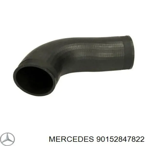 90152847822 Mercedes tubo flexible de aire de sobrealimentación inferior izquierdo