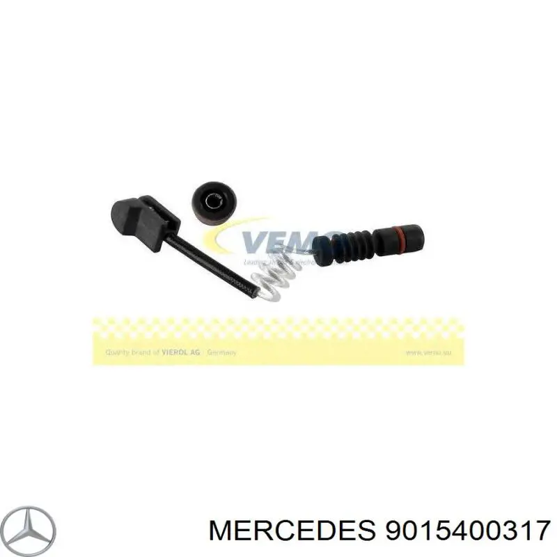 9015400317 Mercedes contacto de aviso, desgaste de los frenos