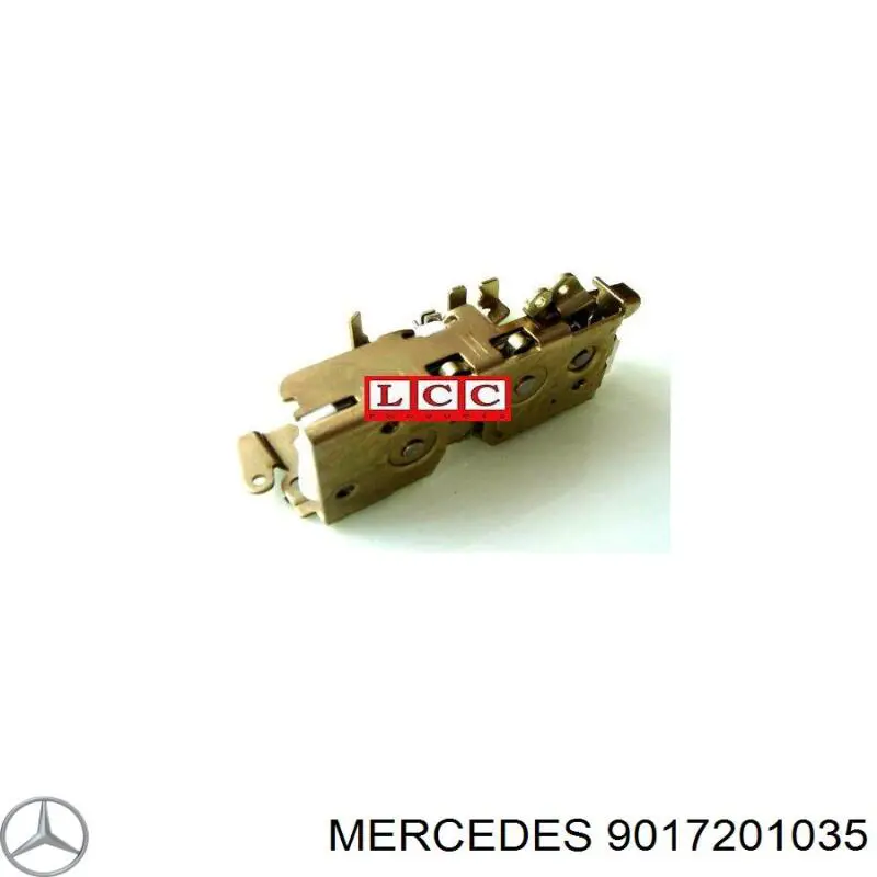 Cerradura de puerta delantera izquierda Mercedes Sprinter 904