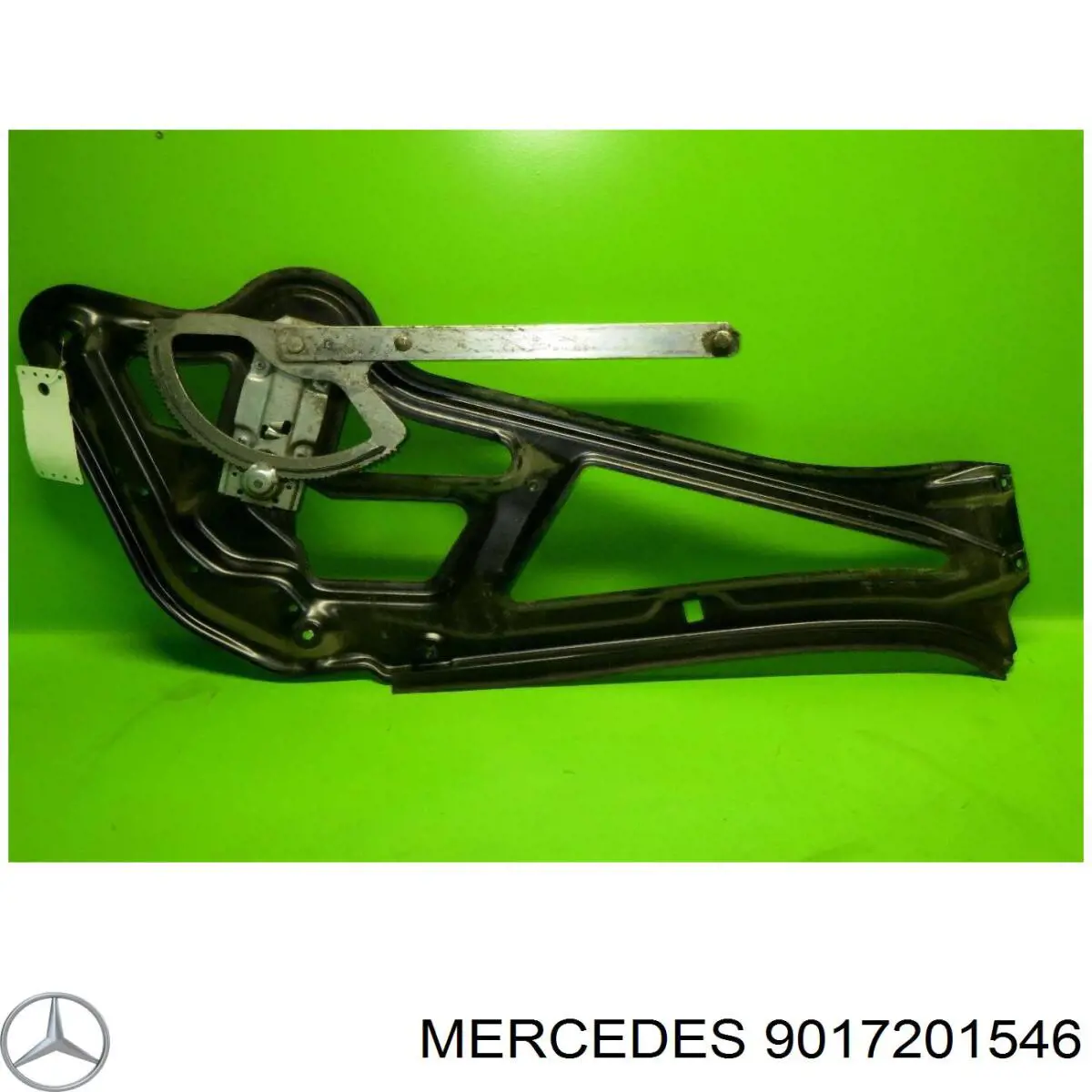 9017201546 Mercedes mecanismo de elevalunas, puerta delantera derecha