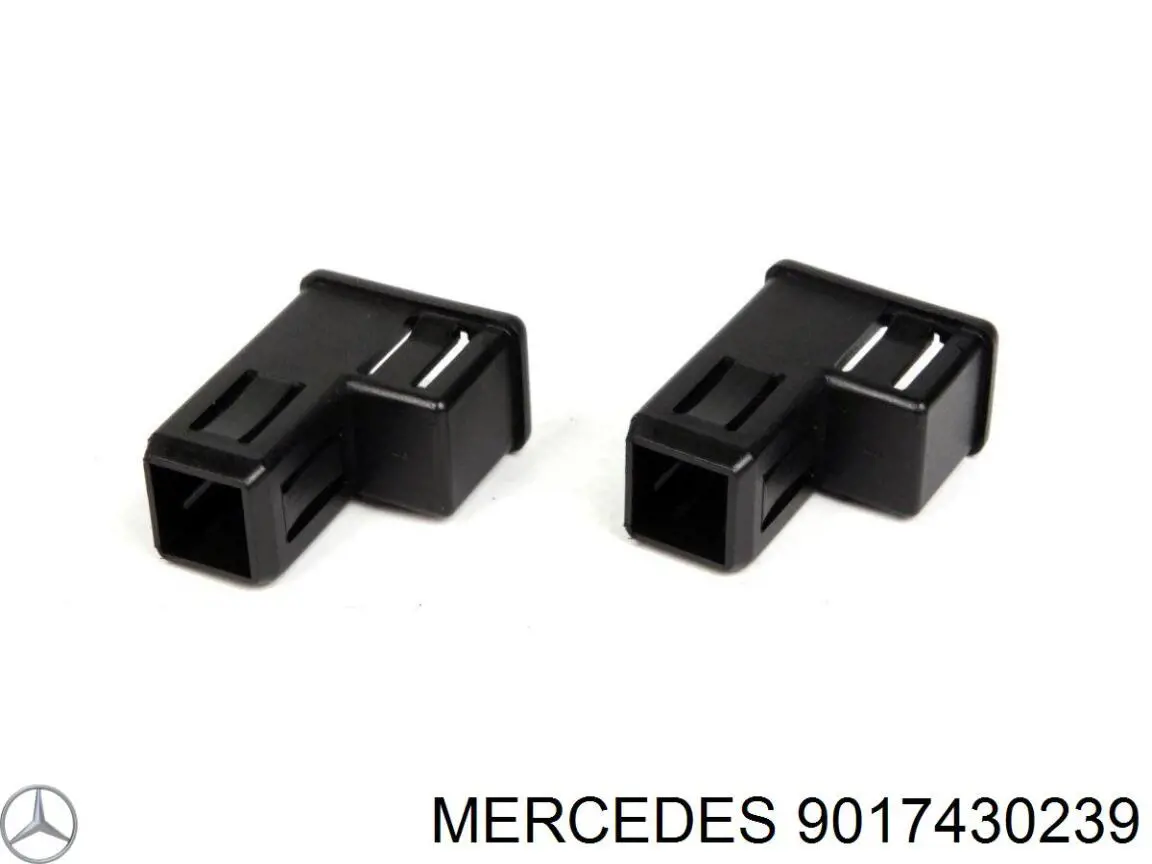 Guía de la puerta trasera batiente Mercedes 9017430239 precio, desde 1,83 EUR