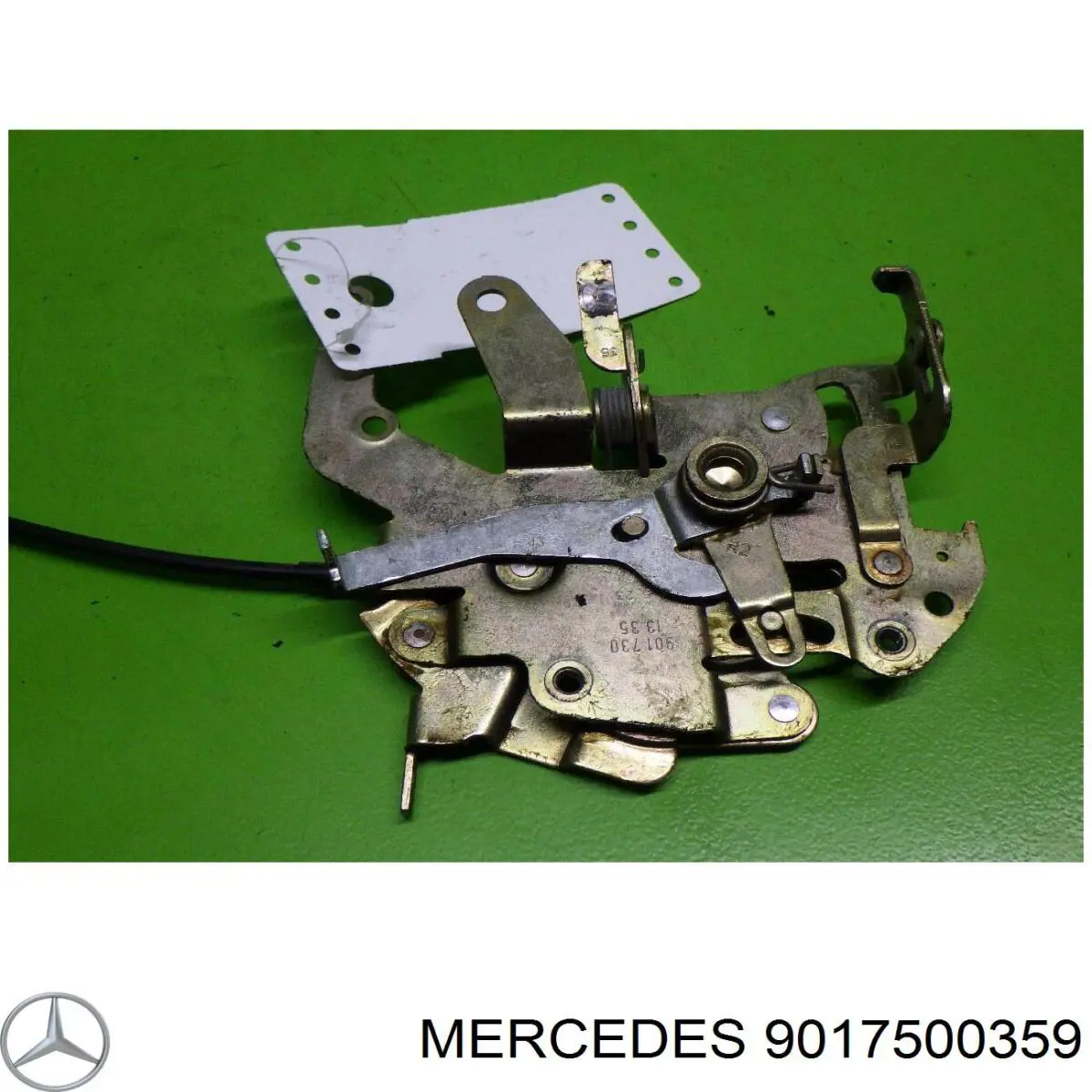 9017500359 Mercedes cable de capó del motor