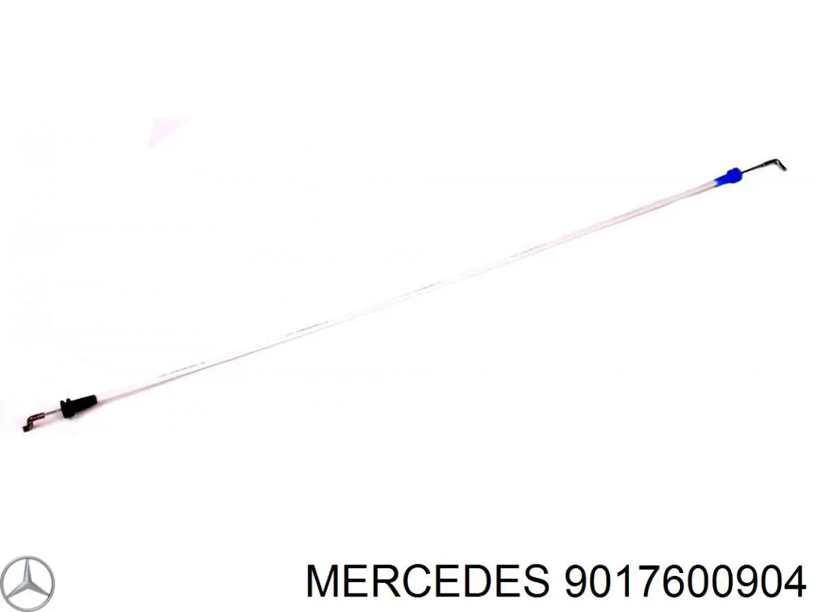 Cable de accionamiento, desbloqueo de puerta delantera derecha
