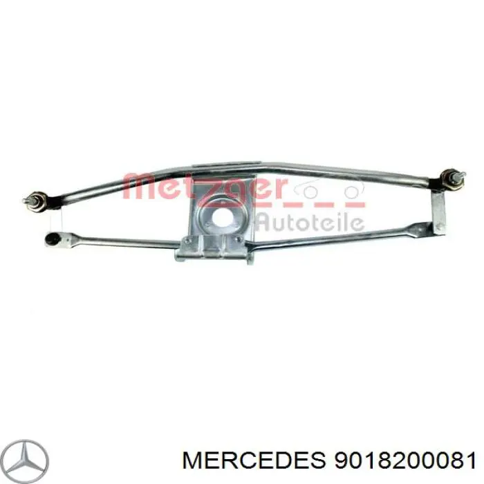 9018200081 Mercedes varillaje lavaparabrisas