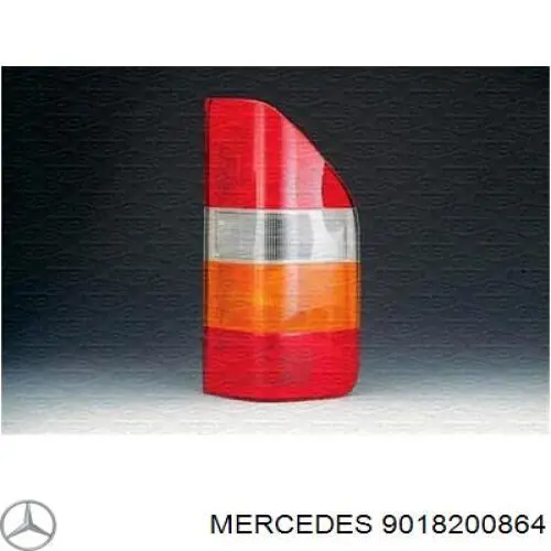 9018200864 Mercedes piloto posterior derecho