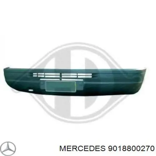Parachoques delantero Mercedes 9018800270 precio, desde 92,34 EUR