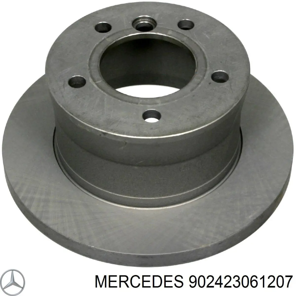 902423061207 Mercedes disco de freno trasero