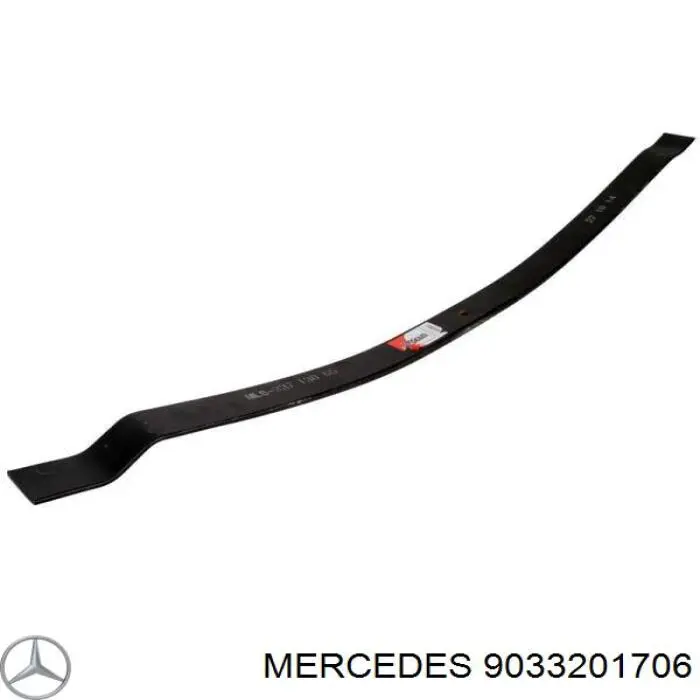 9033201706 Mercedes Ballestas de suspensión trasera