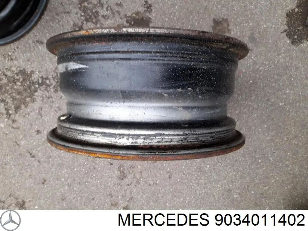 9034011402 Mercedes llantas de acero (estampado)