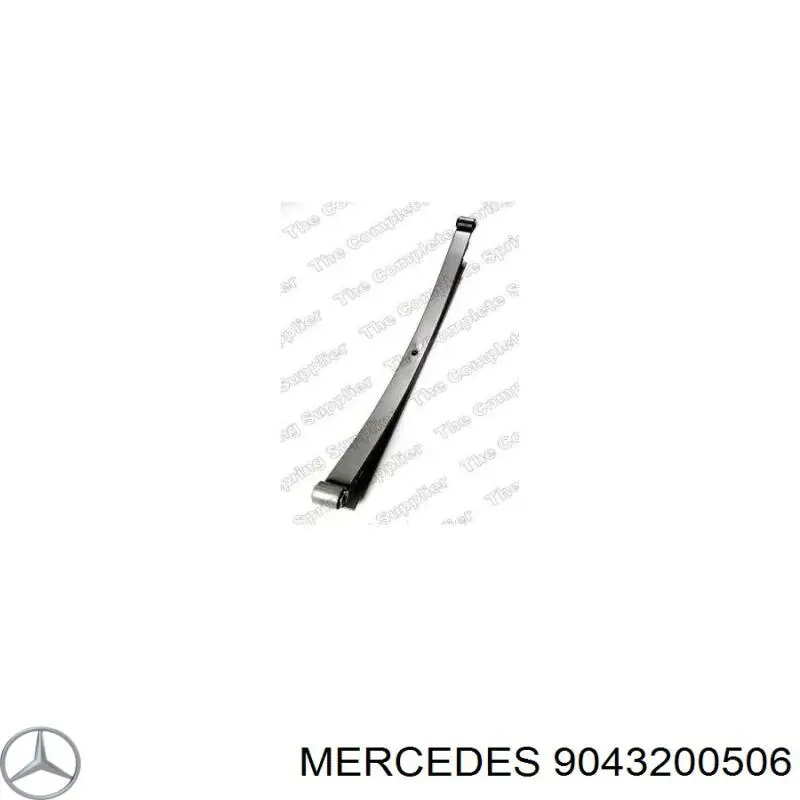 9043200506 Mercedes ballesta trasera