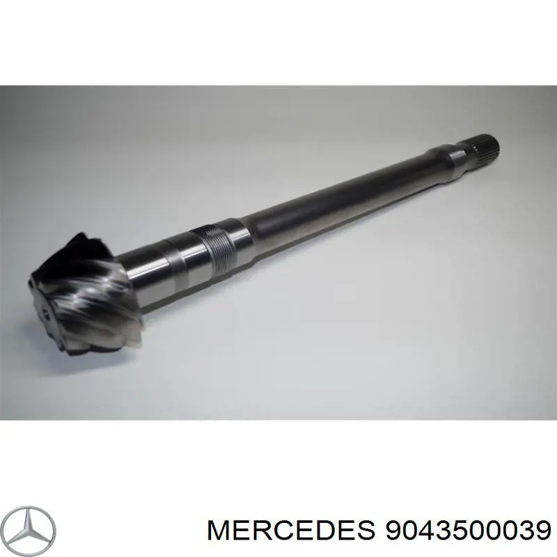9043500039 Mercedes componente par, diferencial para eje trasero