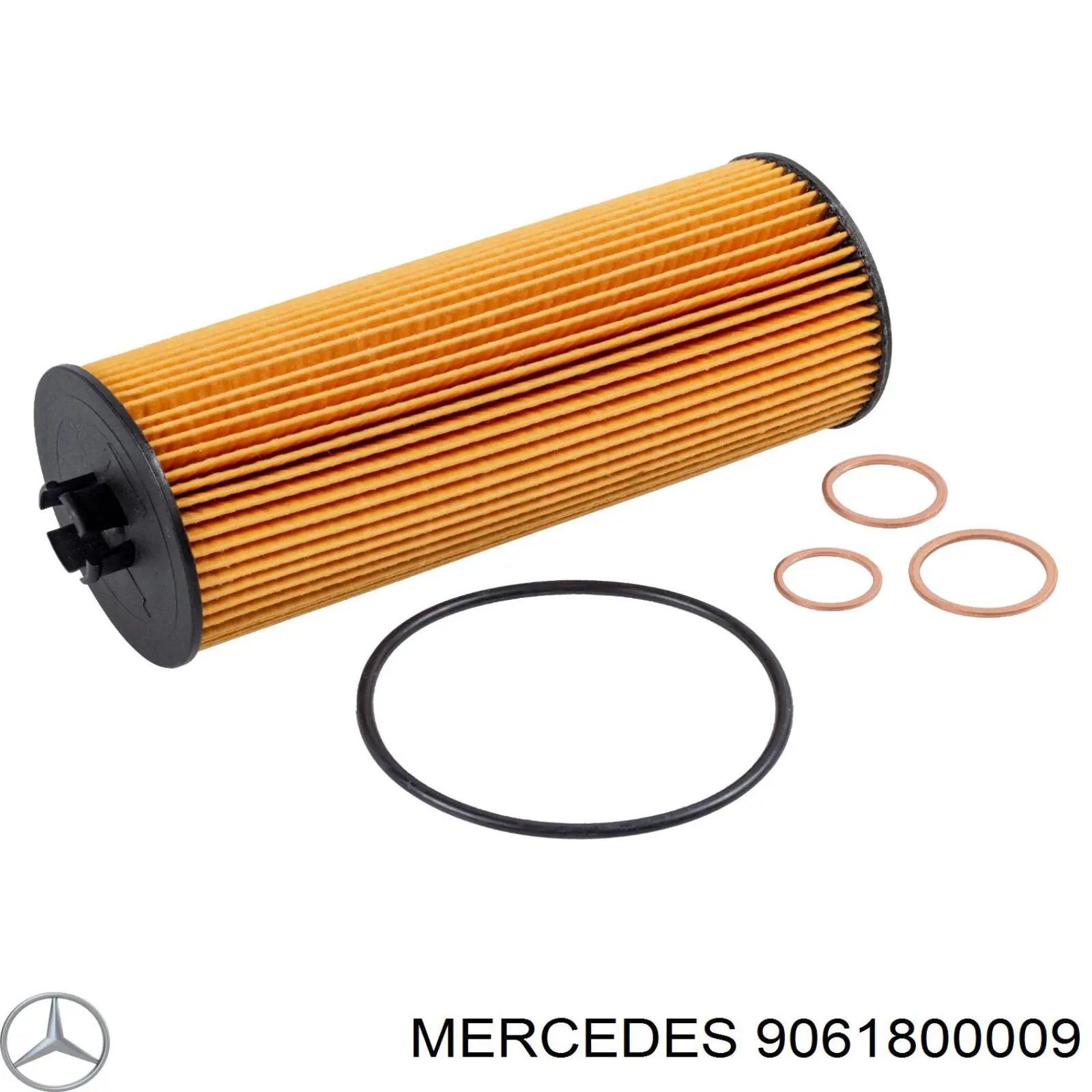 9061800009 Mercedes filtro de aceite