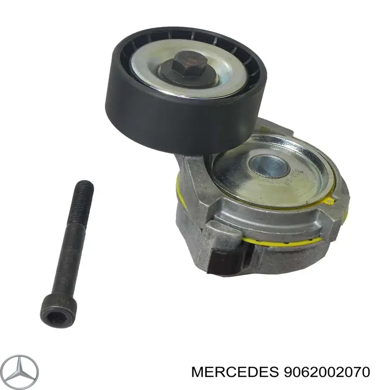 9062002070 Mercedes tensor de correa, correa poli v