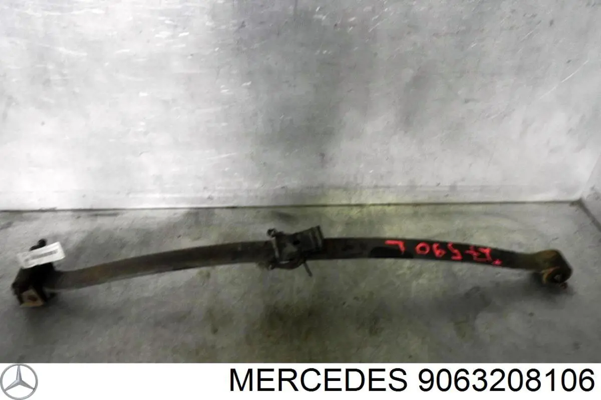 Ballesta, eje trasera  Mercedes 9063203106 precio, desde 155,36 EUR