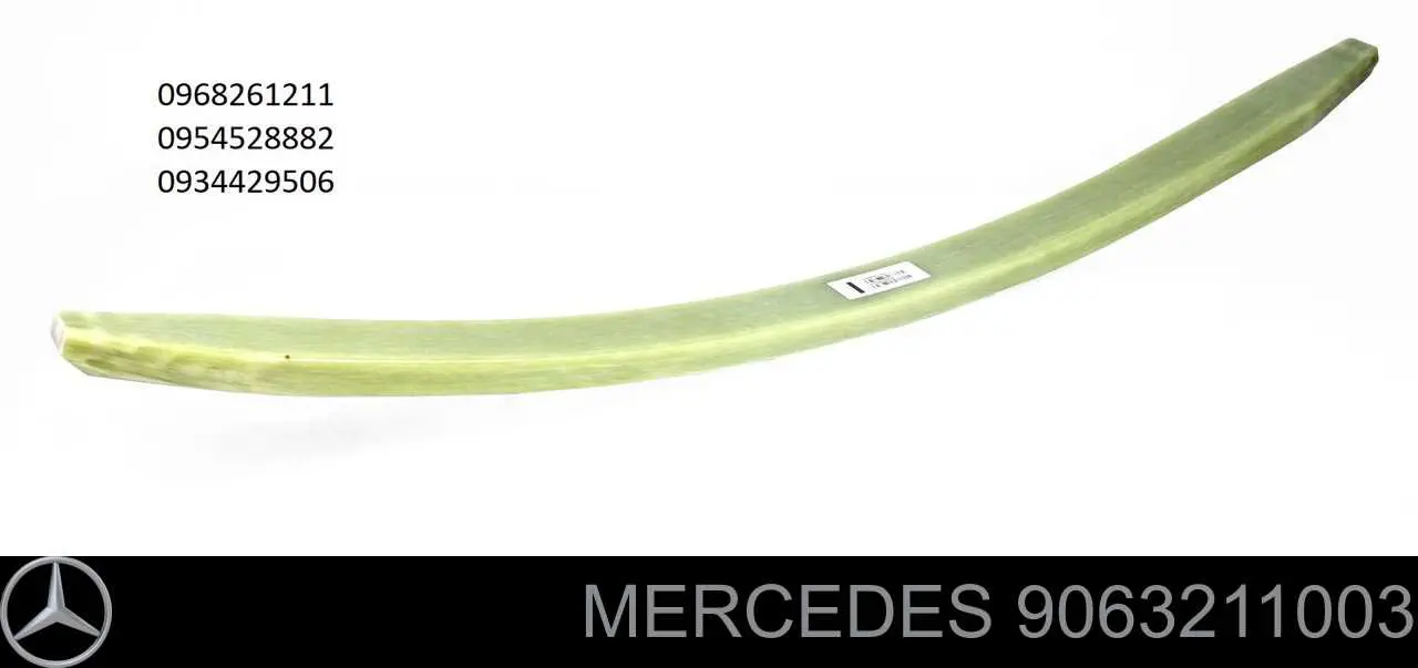 Ballesta delantera Mercedes 9063211003 precio, desde 184,67 EUR