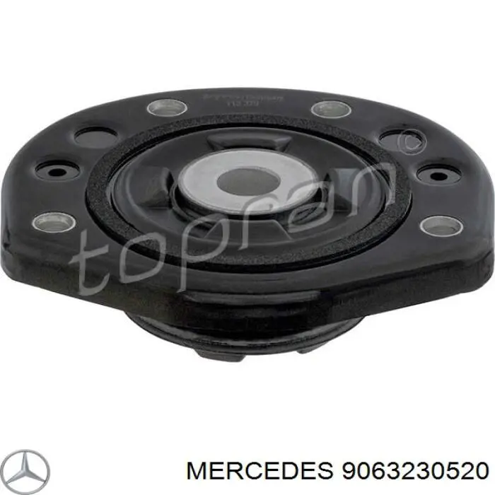 9063230520 Mercedes Soporte del amortiguador delantero