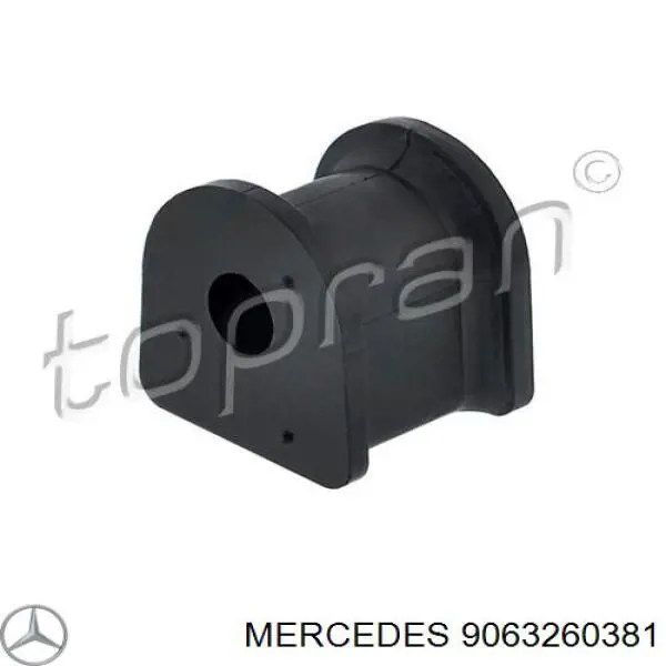 9063260381 Mercedes casquillo de barra estabilizadora trasera