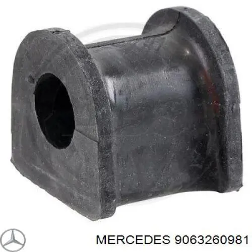 9063260981 Mercedes casquillo de barra estabilizadora delantera
