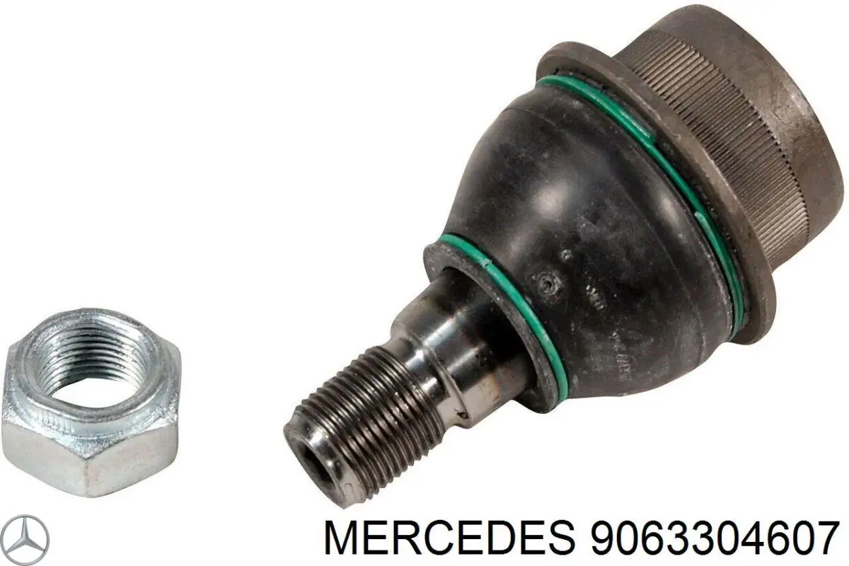 Brazo inferior izquierdo de la suspensión delantera 9063304607 Mercedes
