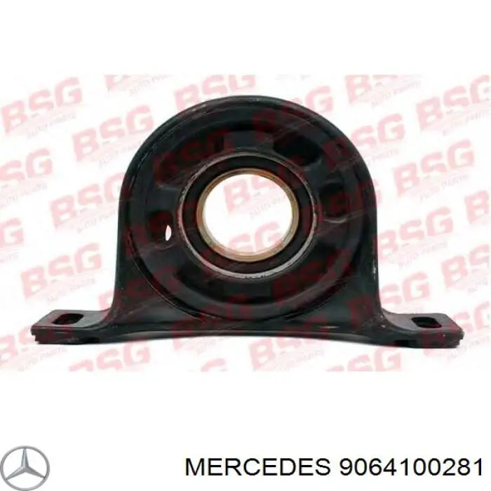 Rodamiento central del eje de transmisión Mercedes 9064100281 precio, desde 68,57 EUR