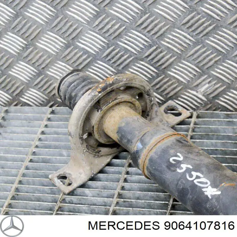 9064107816 Mercedes árbol cardán trasero completo