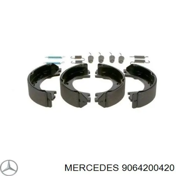 Zapatas de freno de mano Mercedes 9064200420 precio, desde 38,40 EUR