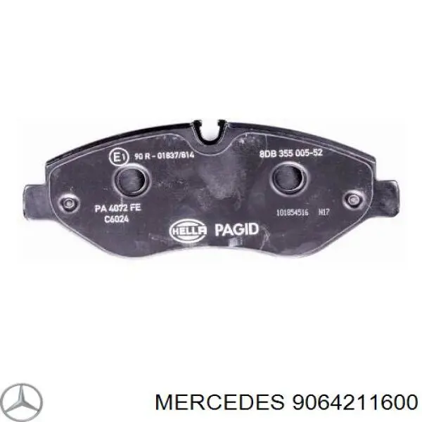 Pastillas freno delanteras Mercedes 9064211600 precio, desde 31,40 EUR