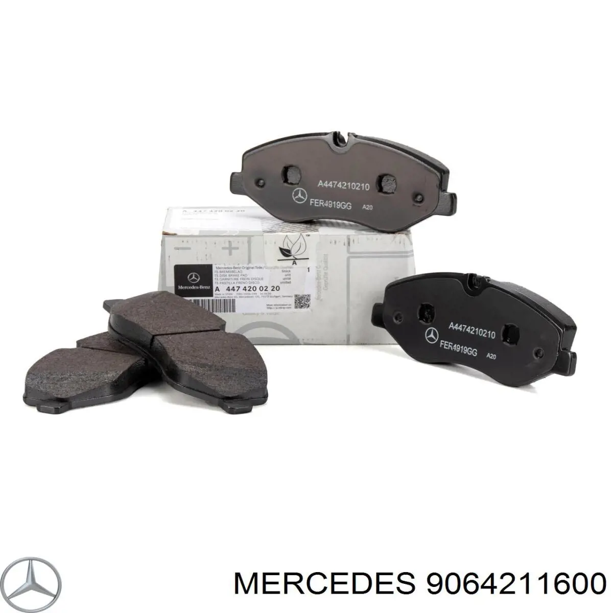 9064211600 Mercedes Pastillas delanteras