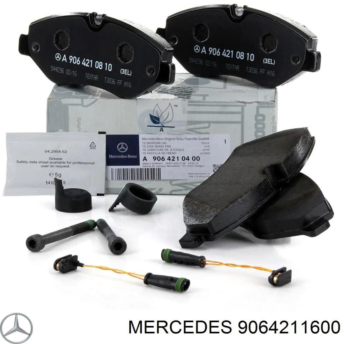 Pastillas freno delanteras Mercedes 9064211600 precio, desde 31,40 EUR