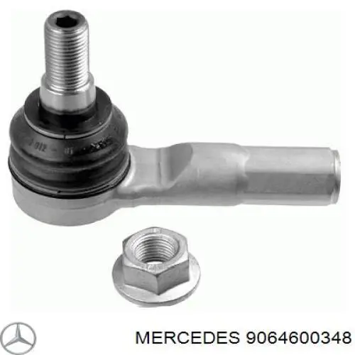 9064600348 Mercedes rótula barra de acoplamiento exterior