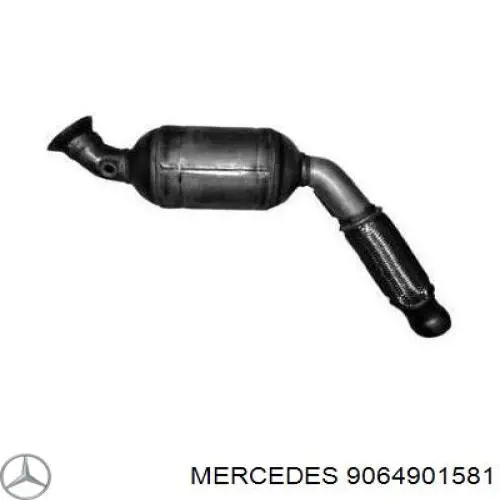 9064901581 Mercedes catalizador