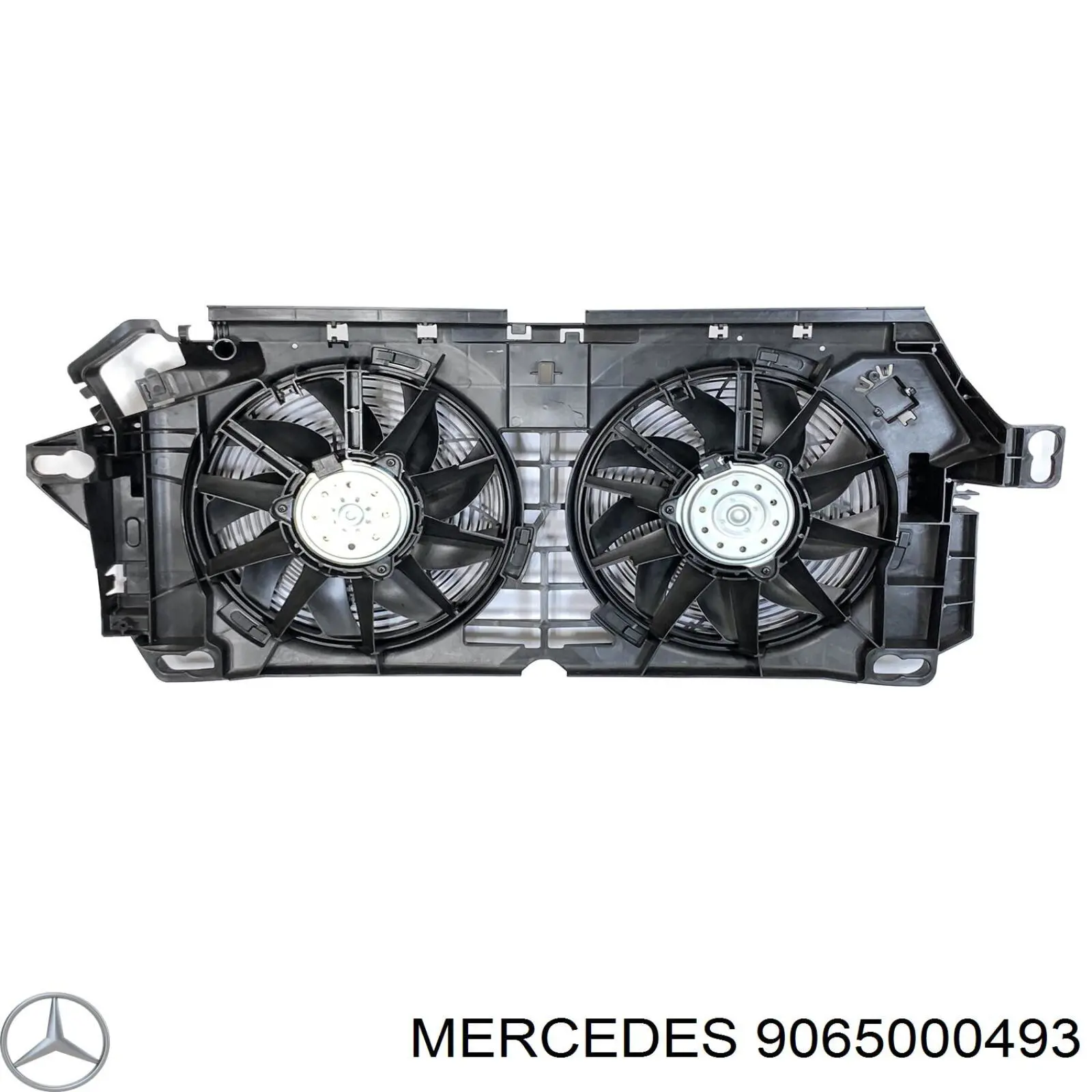 9065000493 Mercedes rodete ventilador, refrigeración de motor