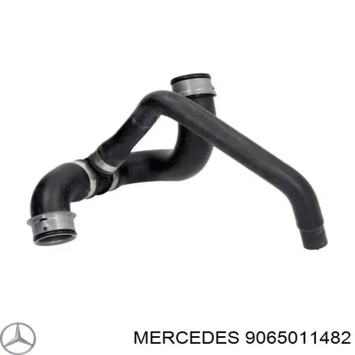 9065011482 Mercedes manguera refrigerante para radiador inferiora