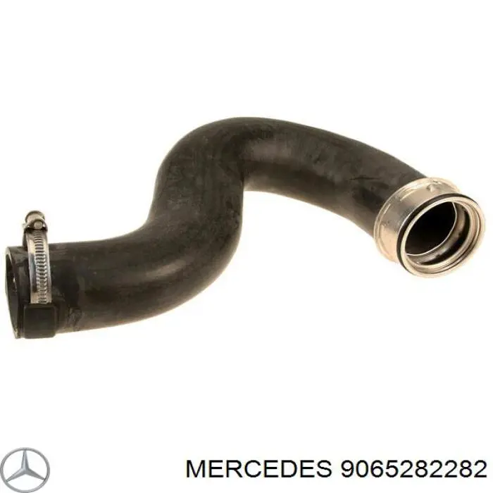 9065282282 Mercedes tubo flexible de aire de sobrealimentación izquierdo
