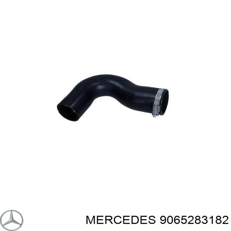 9065283182 Mercedes tubo flexible de aire de sobrealimentación derecho