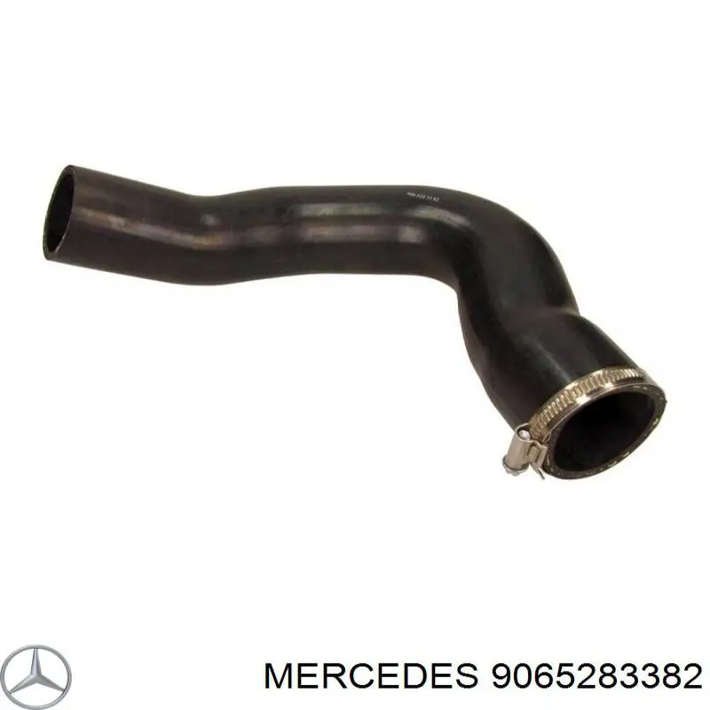 9065283382 Mercedes tubo flexible de aire de sobrealimentación derecho