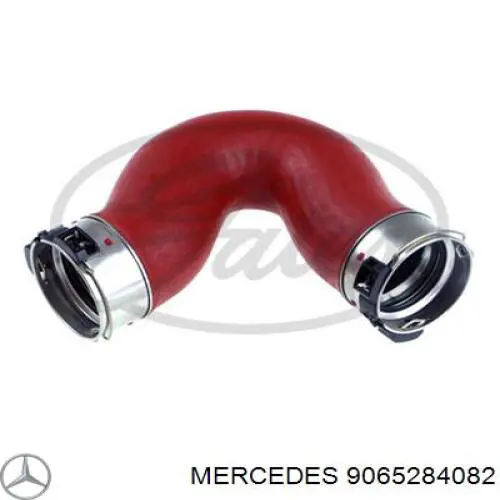 9065284082 Mercedes tubo flexible de aire de sobrealimentación derecho