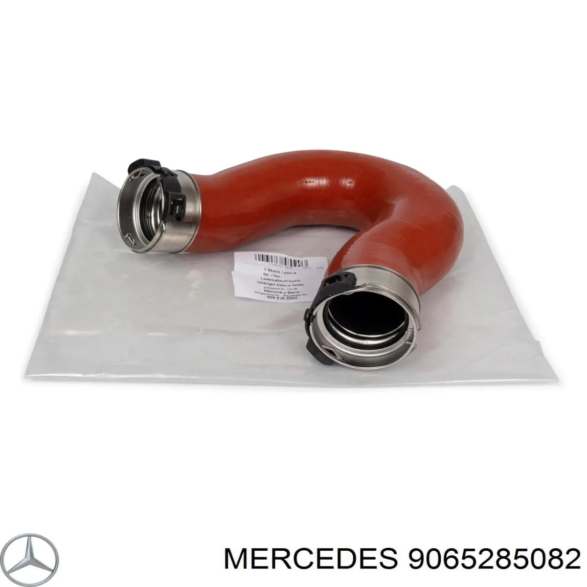 9065285082 Mercedes tubo flexible de aire de sobrealimentación derecho