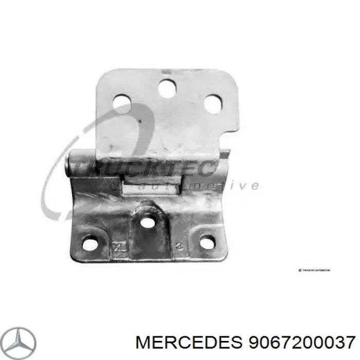 Bisagra de puerta delantera izquierda Mercedes Sprinter 3,5-t (906)