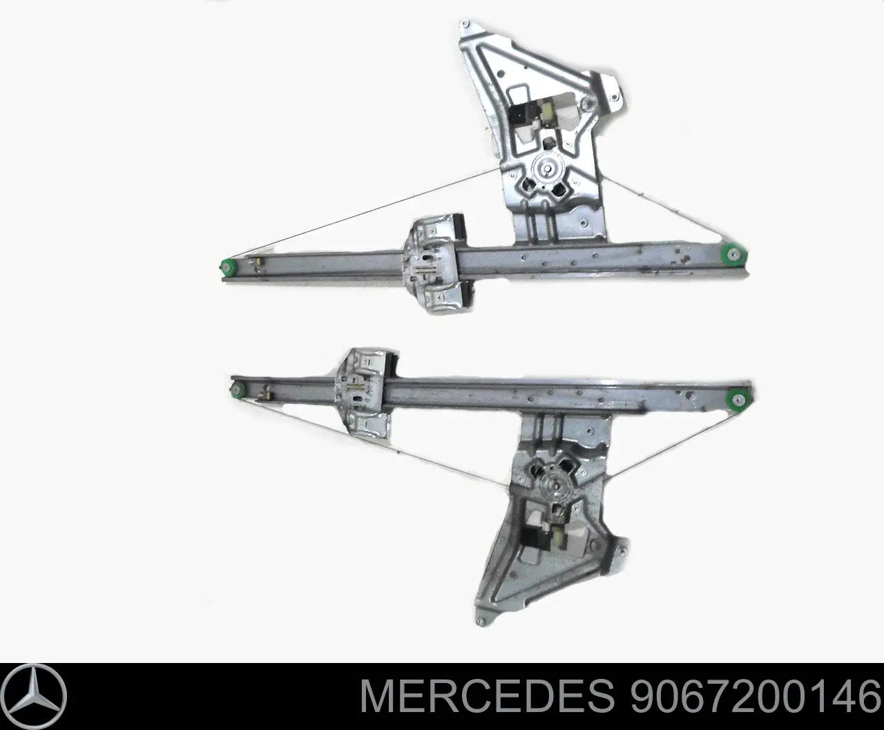 9067200146 Mercedes Mecanismo levanta, puerta delantera derecha