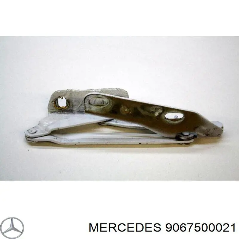 9067500021 Mercedes bisagra, capó del motor izquierda