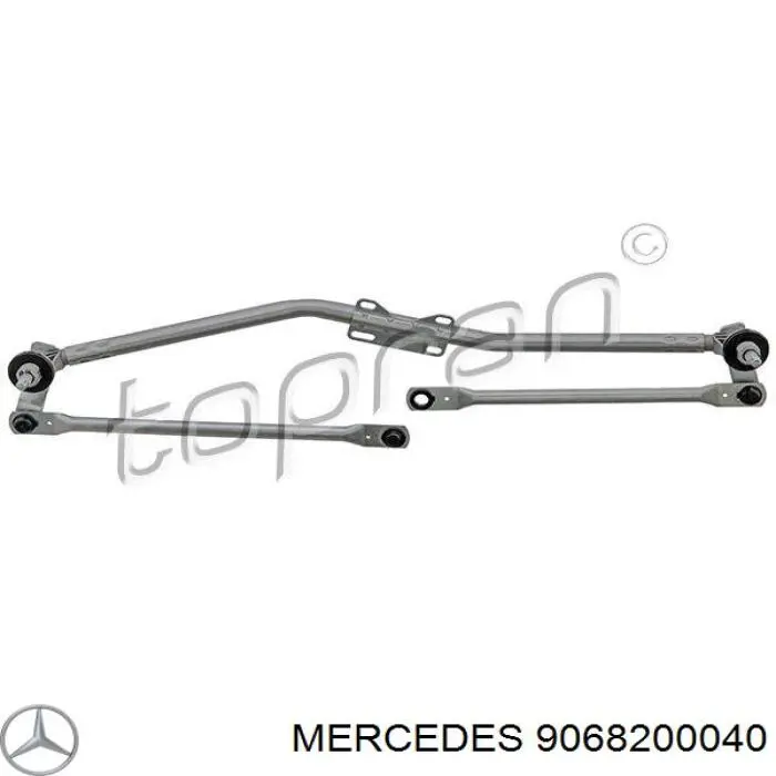 Comprar 9068200040 Mercedes Varilla de limpiaparabrisas