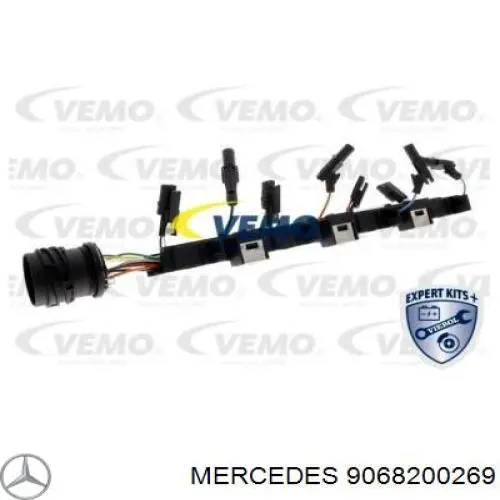 Comprar 906820410064 Mercedes Mazo de cables de la puerta lateral corrediza derecha