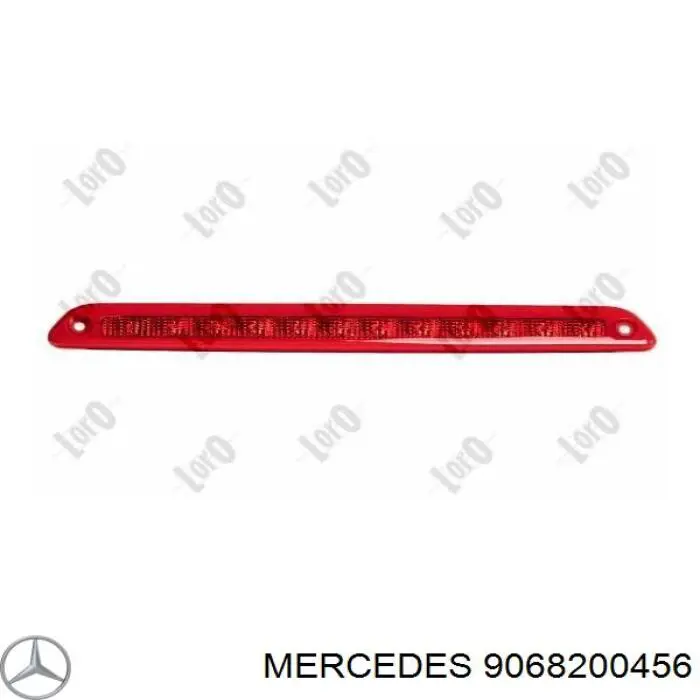 Lampara de luz de freno adicional  Mercedes 9068200456 precio, desde 43,56 EUR