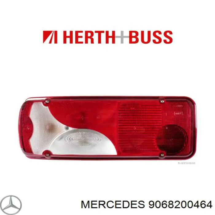 9068200464 Mercedes piloto posterior izquierdo