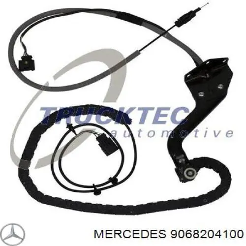 Mazo de cables de la puerta lateral corrediza derecha Mercedes 9068204100 precio, desde 88,60 EUR