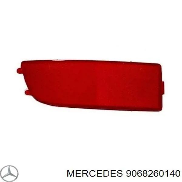 Deflector parachoques trasero derecho Mercedes 9068260140 precio, desde 13,91 EUR
